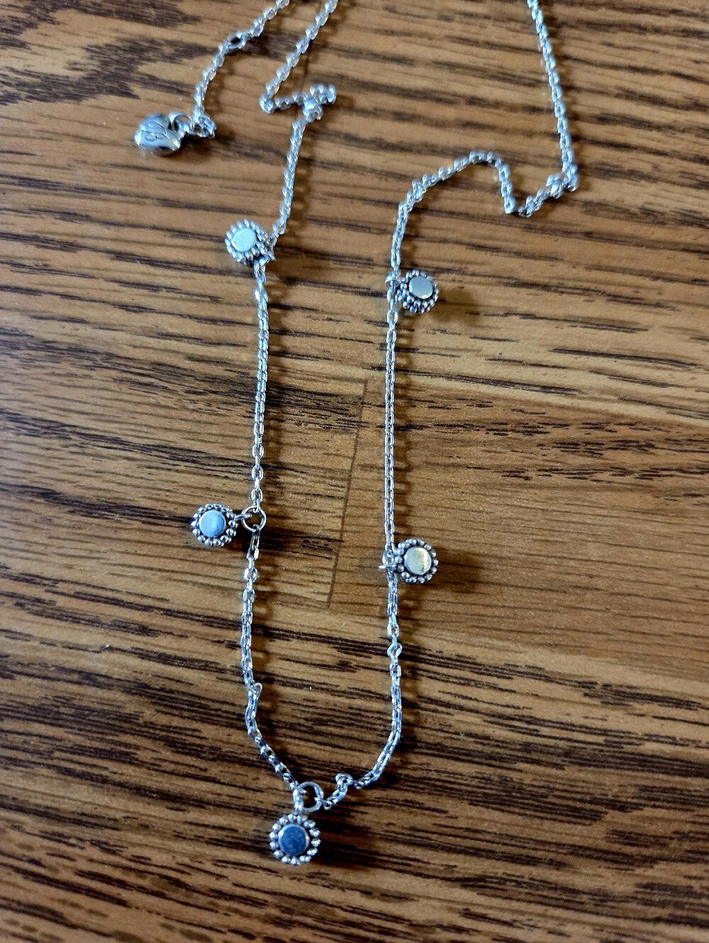 💐BRIGHTON "Twinkle Petite" Station Necklace SWEET AND SPARKLY - Picture 6 of 10